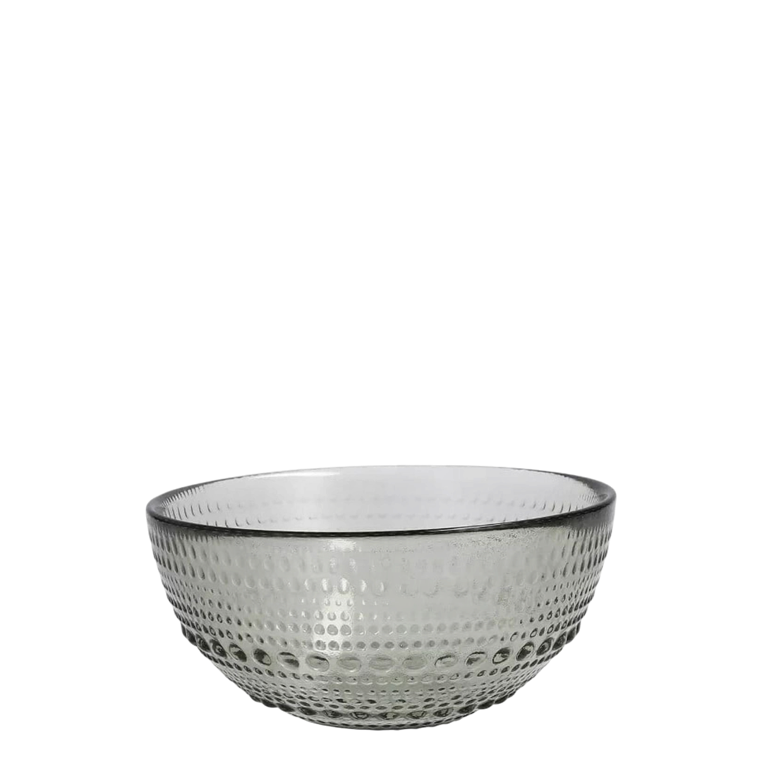 Fortessa Jupiter Gray Glass Bowls - Set of 6