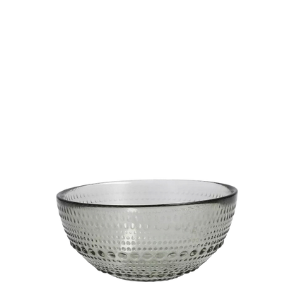 Fortessa Jupiter Gray Glass Bowls - Set of 6