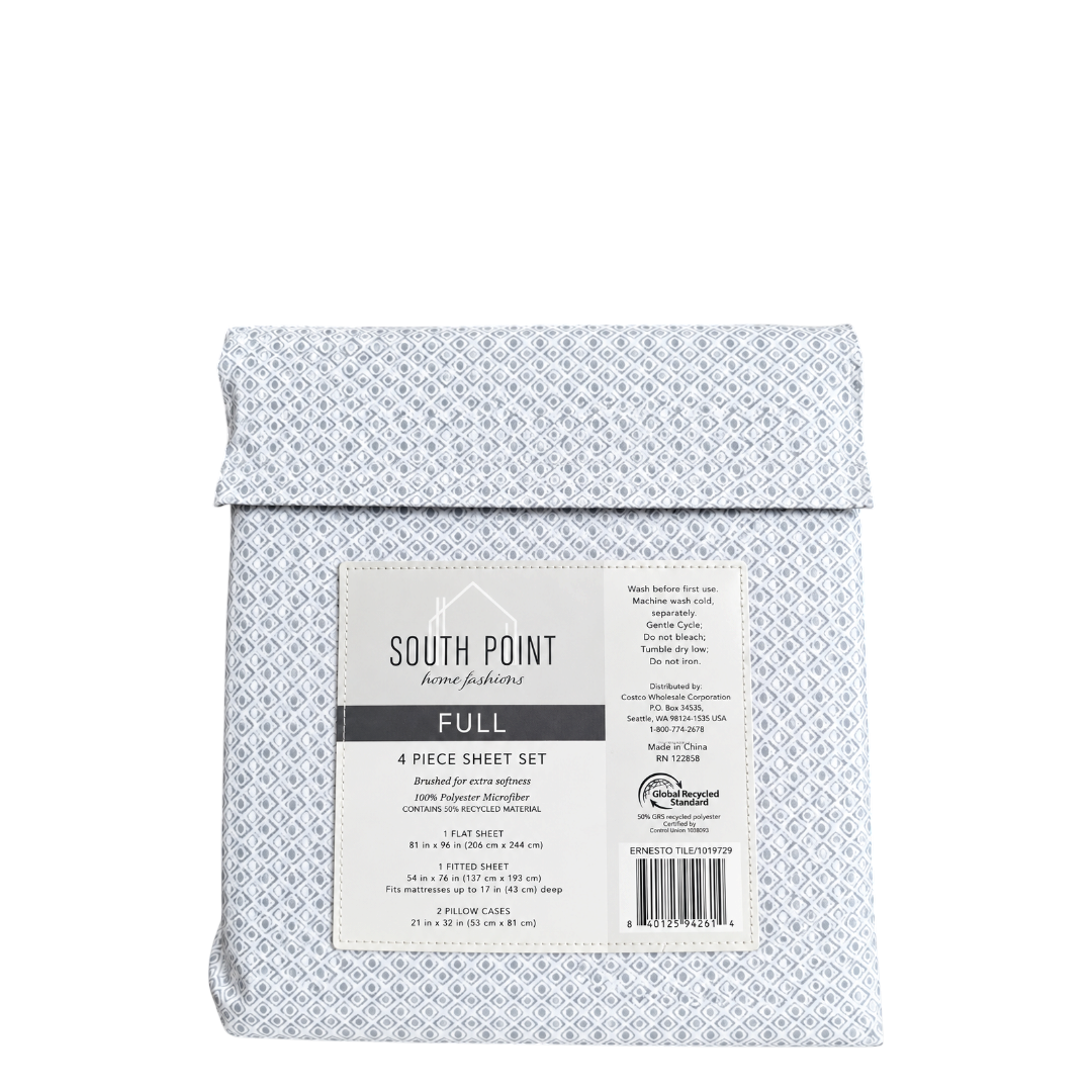 South Point 4 piece Full Sheet Set - 94262
