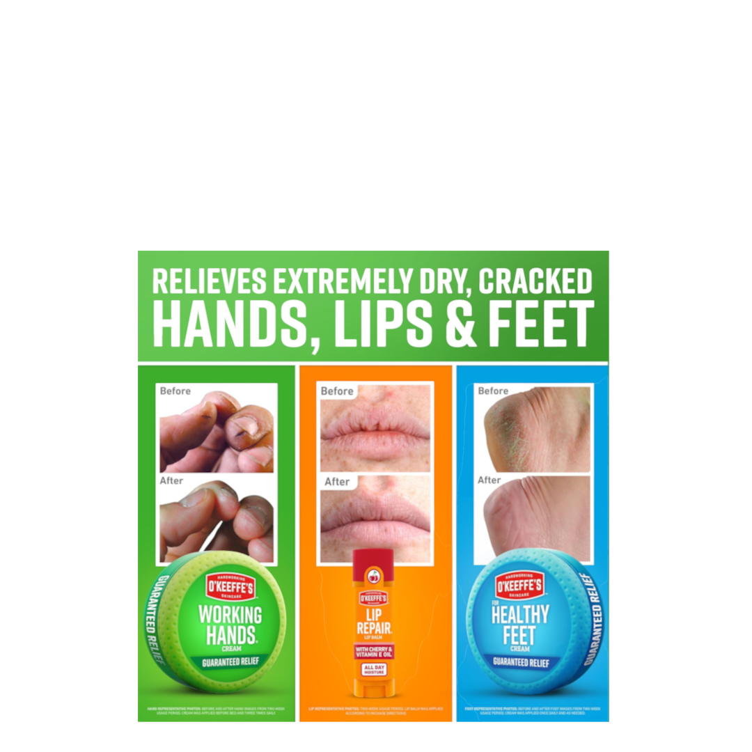 O'Keeffe's Hand, foot and Lip skincare - 92734