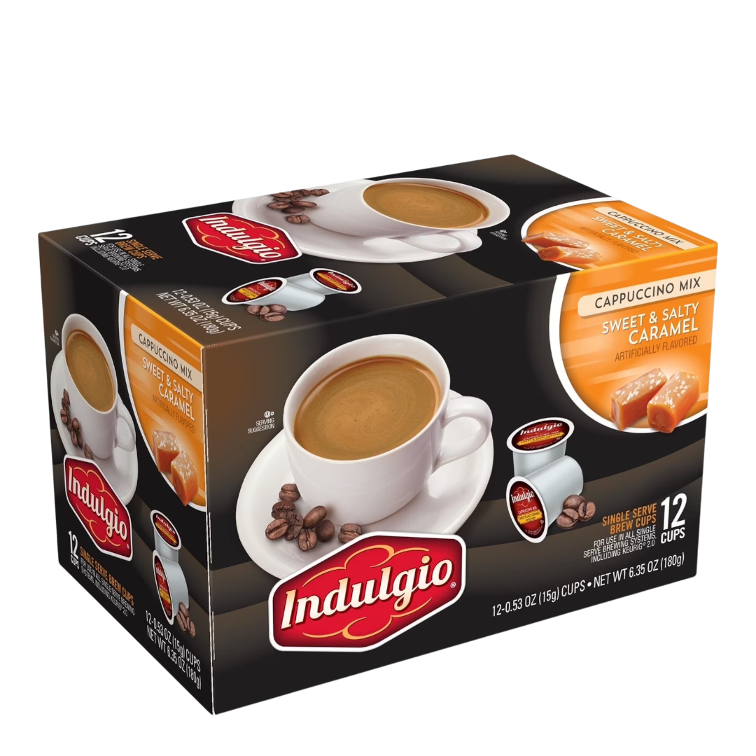 Indulgio Single Serve Brew Cups - 12 Cups