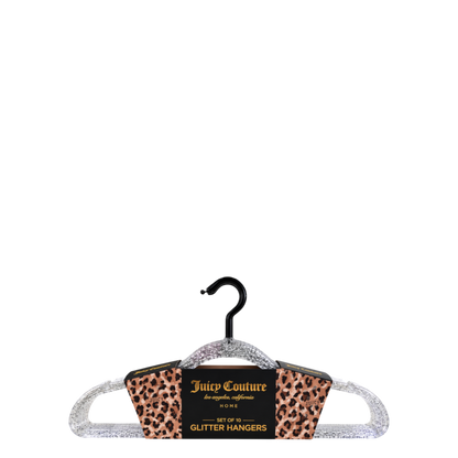 Juicy Couture Glitter Hangers set of 10