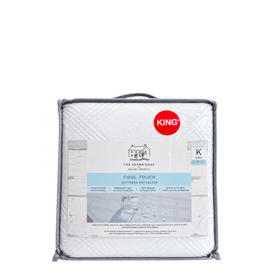 The Farmhouse cool Touch mattress protector - King