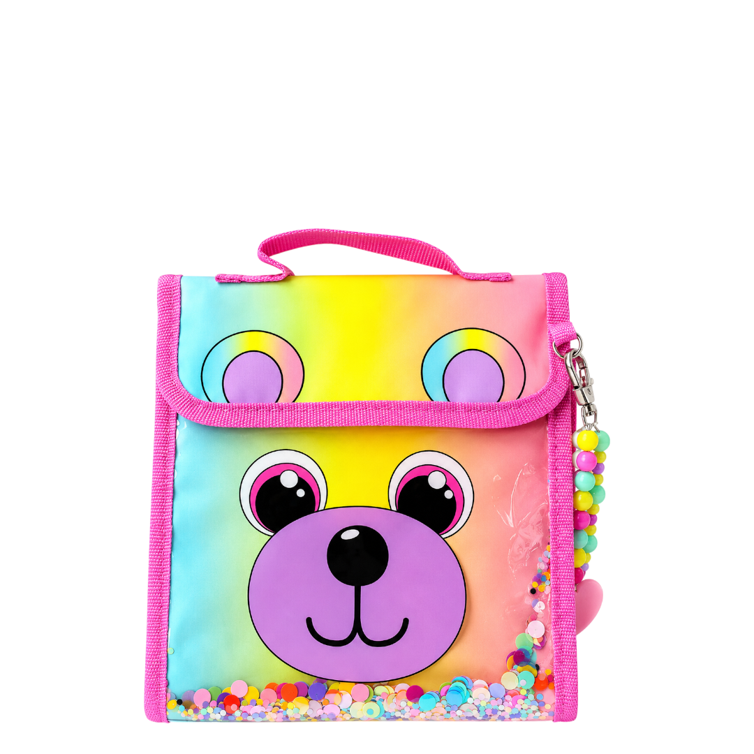 Teddy bear foldable lunch bag