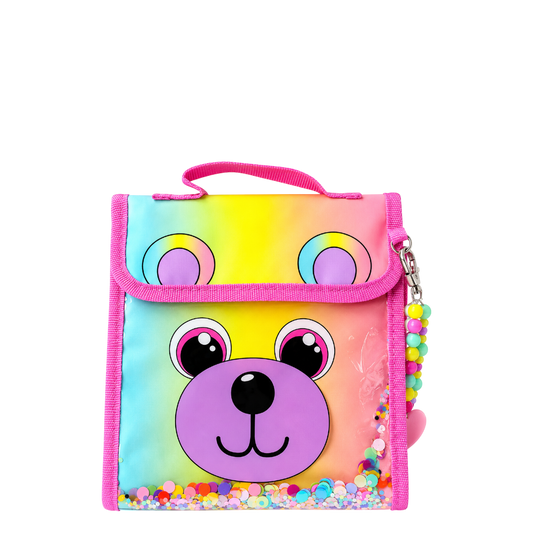 Teddy bear foldable lunch bag