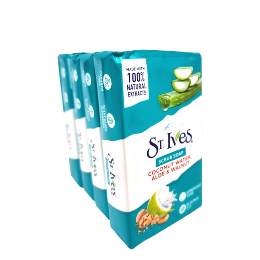 St Ives Scrub Soap - 4 Pack