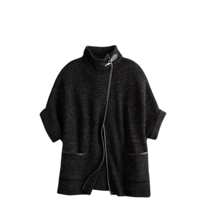 Lauren Conrad Cape - Black, Black/sparkle, Burgundy