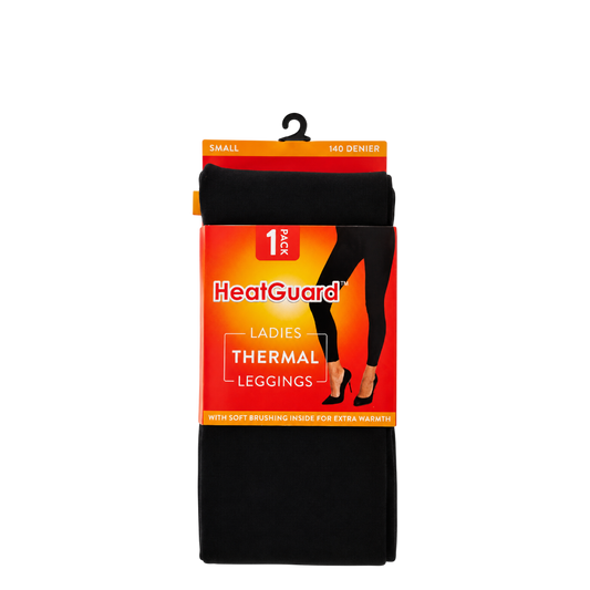 Ladies thermal leggings- black