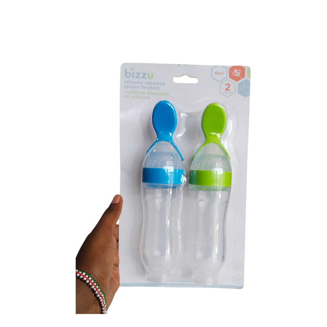 Bizzu silicon squeeze spoon feeders - 2 pieces - 9890410752