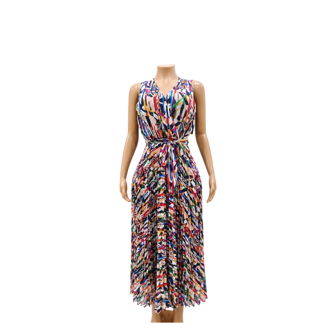 Sandra Darren Dress- Multicolor- 78302P- Size 10P