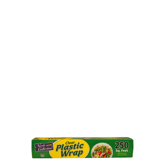 Nicole Home Collection Clear Plastic Wrap -76.2 m * 30.4 cm
