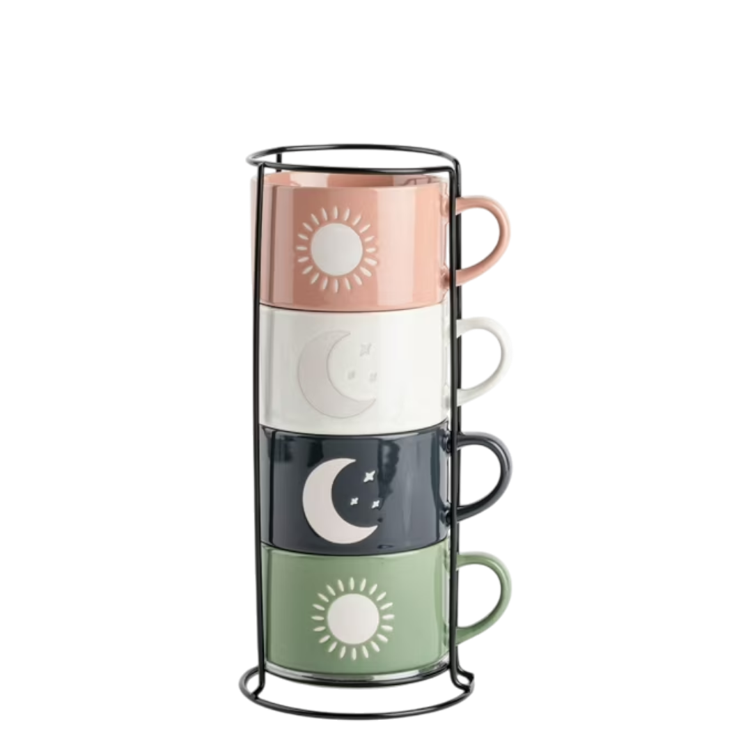 Thyme  & Table Ceramic Mug - 4 Piece Set