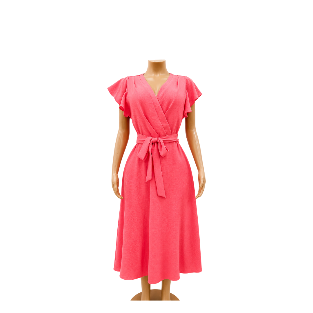 DKNY Orange Dress- DD4CR05A- Size 6