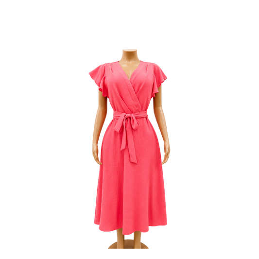 DKNY Orange Dress- DD4CR05A- Size 6