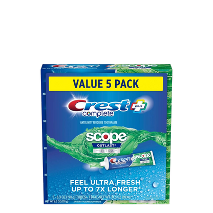 Crest Complete + Scope Toothpaste - 178 g
