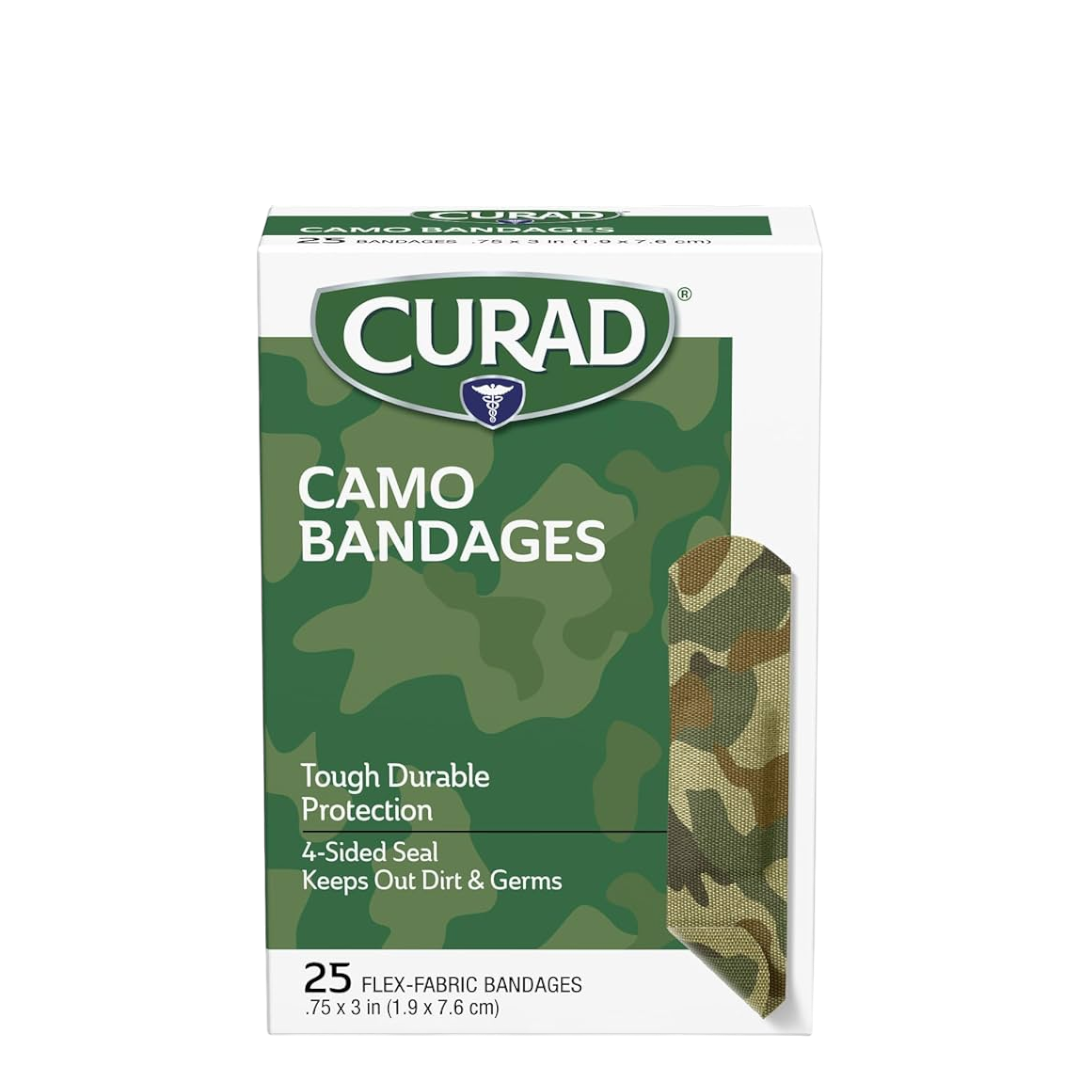 Curad Camo/safari bandages