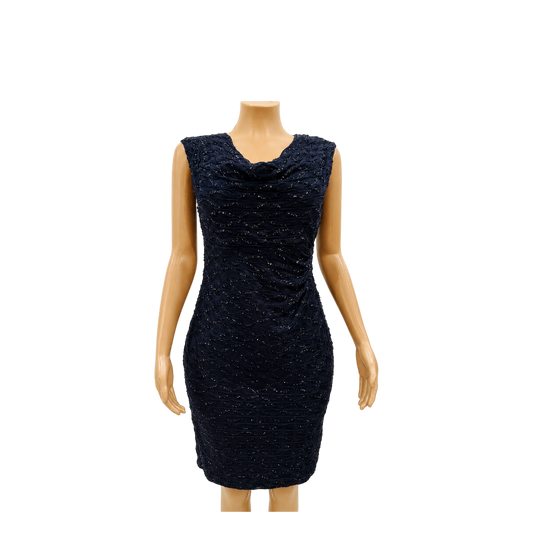 Connected Apparel - Navy Blue Dress- Size 10