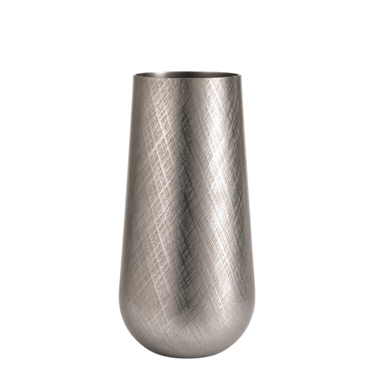 Metalic Vase - Silver