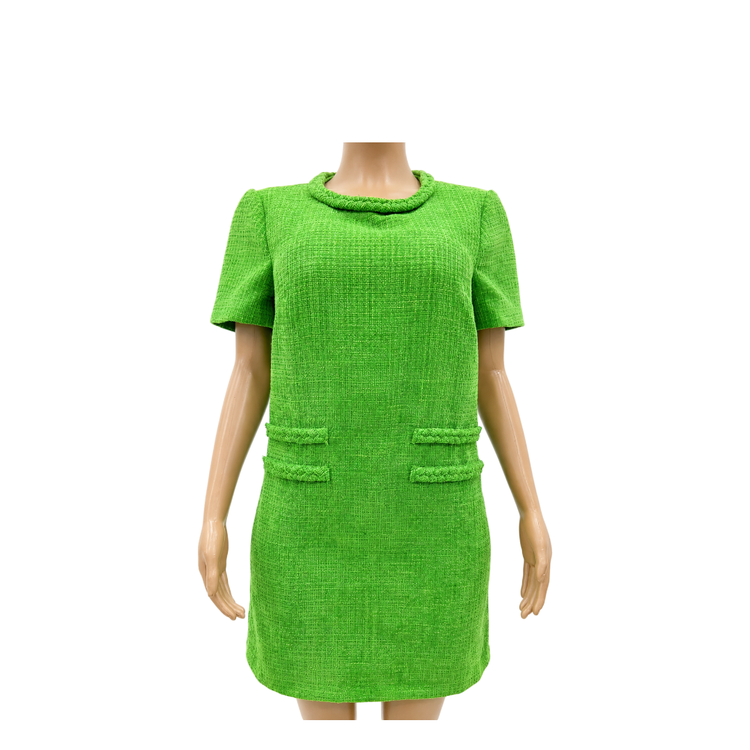 Eliza J Green Dress- 9189951287- Size 8