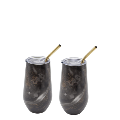 Robert Irvine Straw Tumbler - 16 Oz
