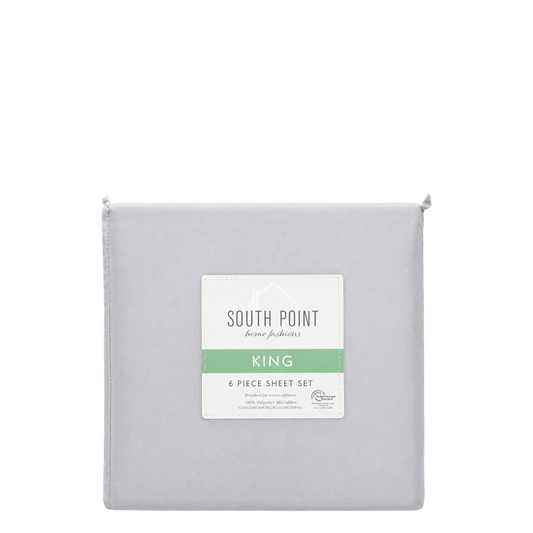 SouthPoint 6 Piece Sheet Set- King