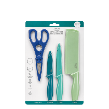 Core Kitchen knives & Shears - 4 piece