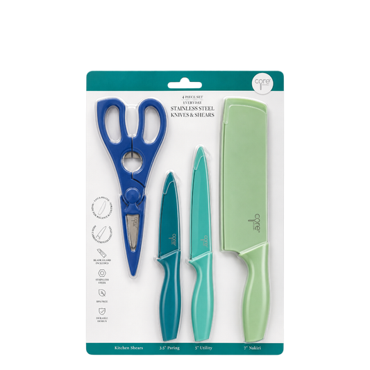 Core Kitchen knives & Shears - 4 piece