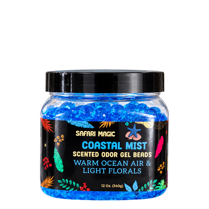 Safari Magic Scented Odor Gel Beads in assorted scents