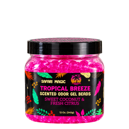Safari Magic Scented Odor Gel Beads in assorted scents