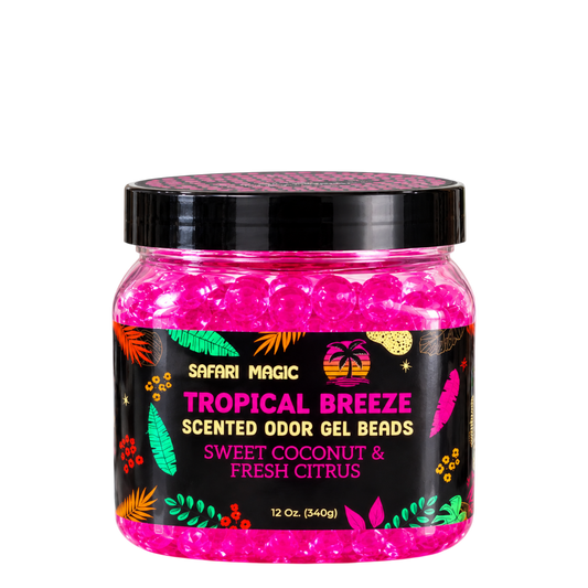 Safari Magic Scented Odor Gel Beads in assorted scents