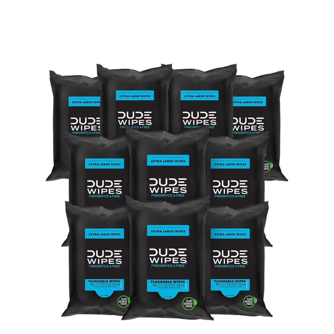 Dude Wipes- Extra Large Wipes- 10ct
