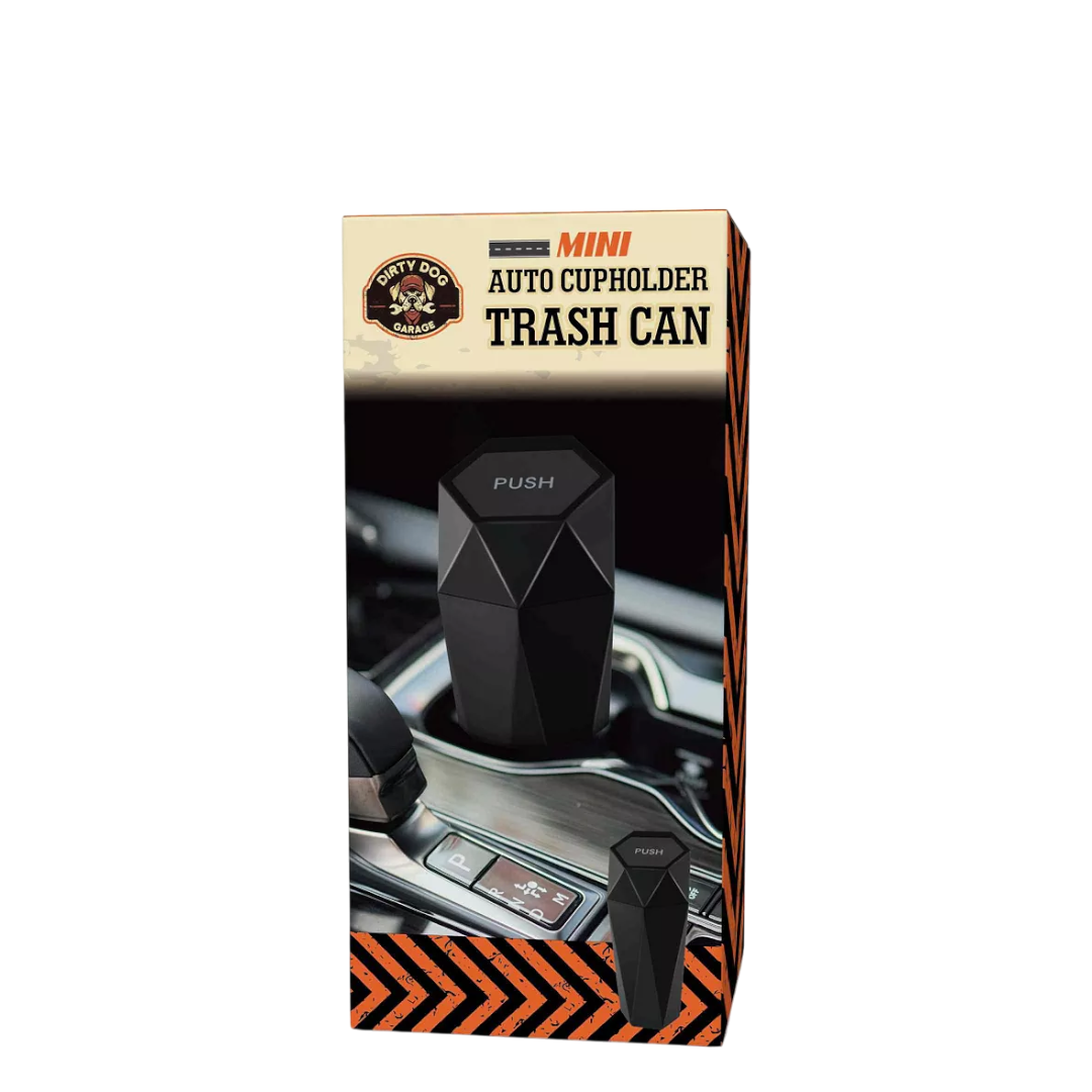 Auto Cup Holder Trash Can