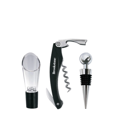 Brookstone 3-Piece Wine Essentials Set