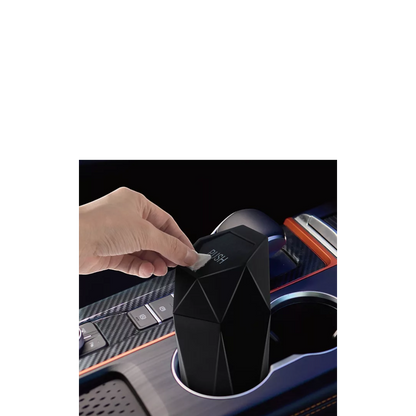 Auto Cup Holder Trash Can
