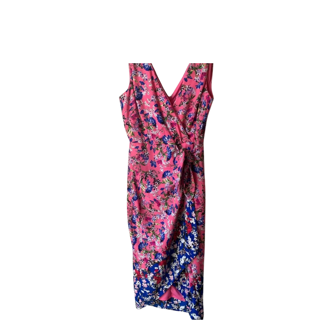 Bleecker 126 Bright pink all flowery Dress- 12