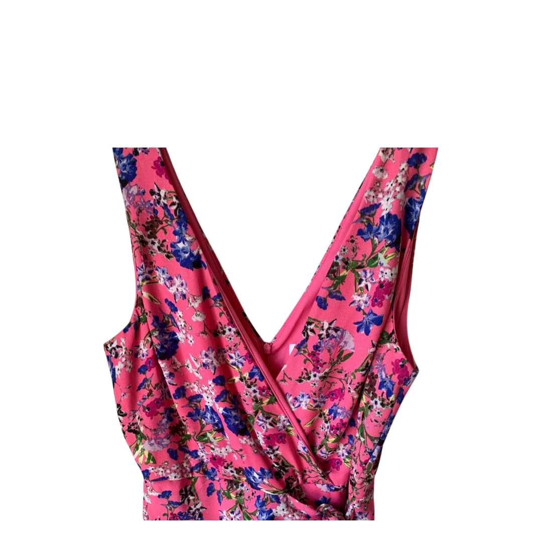 Bleecker 126 Bright pink all flowery Dress- 12