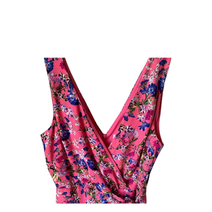 Bleecker 126 Bright pink all flowery Dress- 12