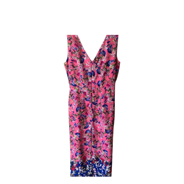 Bleecker 126 Bright pink all flowery Dress- 12