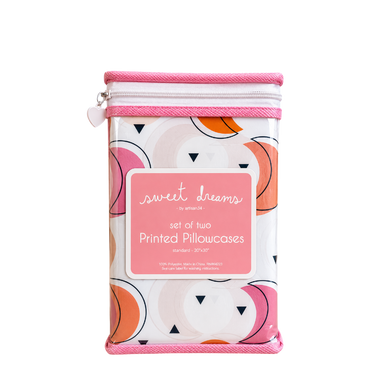 Sweet Dreams Printed Pillowcases - Set of two, 20 * 30