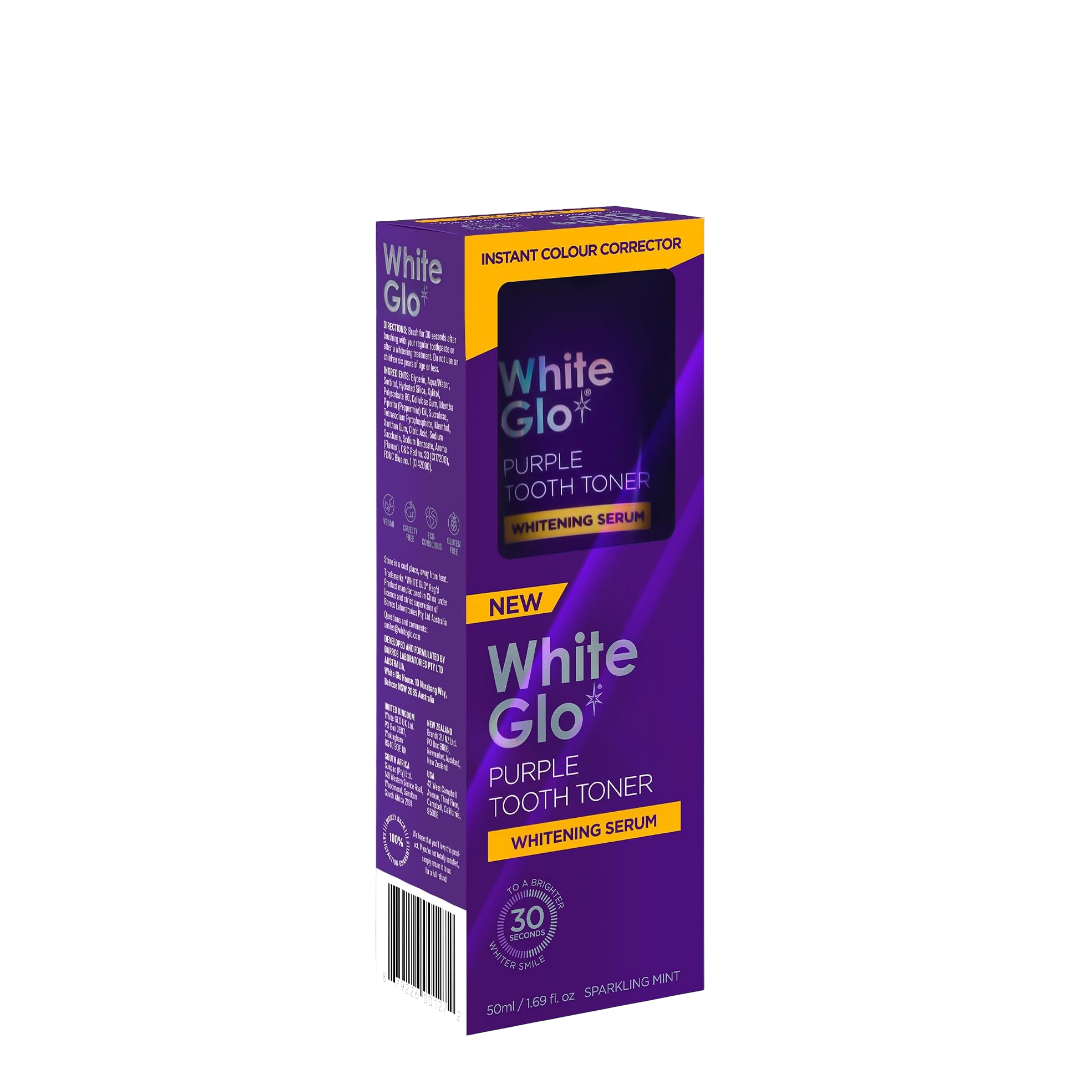 White Glo purple tooth toner whitening serum 50 ml - 00127