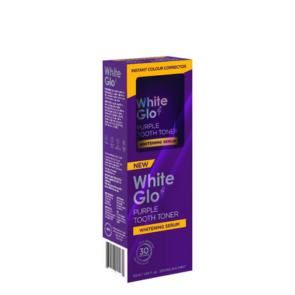 White Glo purple tooth toner whitening serum 50 ml - 00127