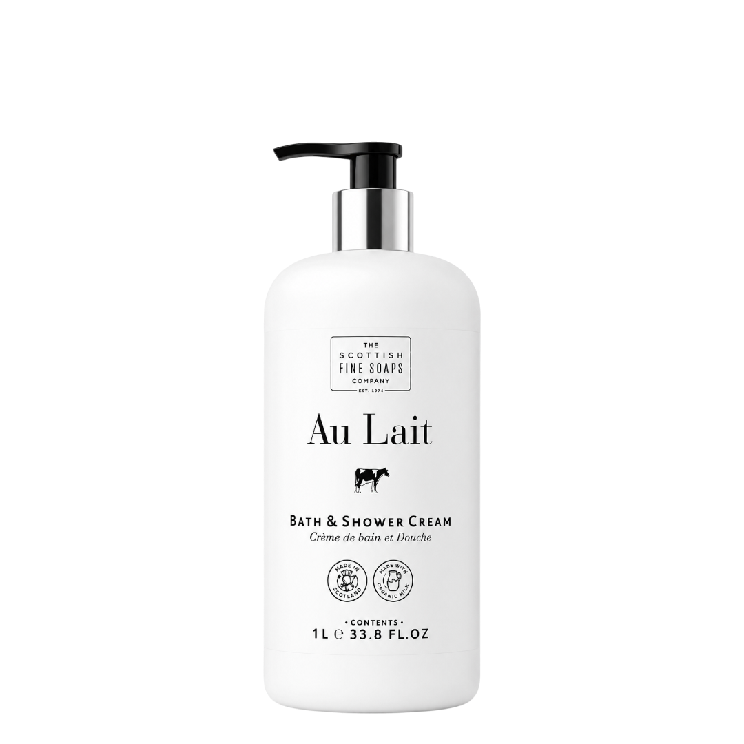 Au Lait Bath & Shower Cream- 1 Liter
