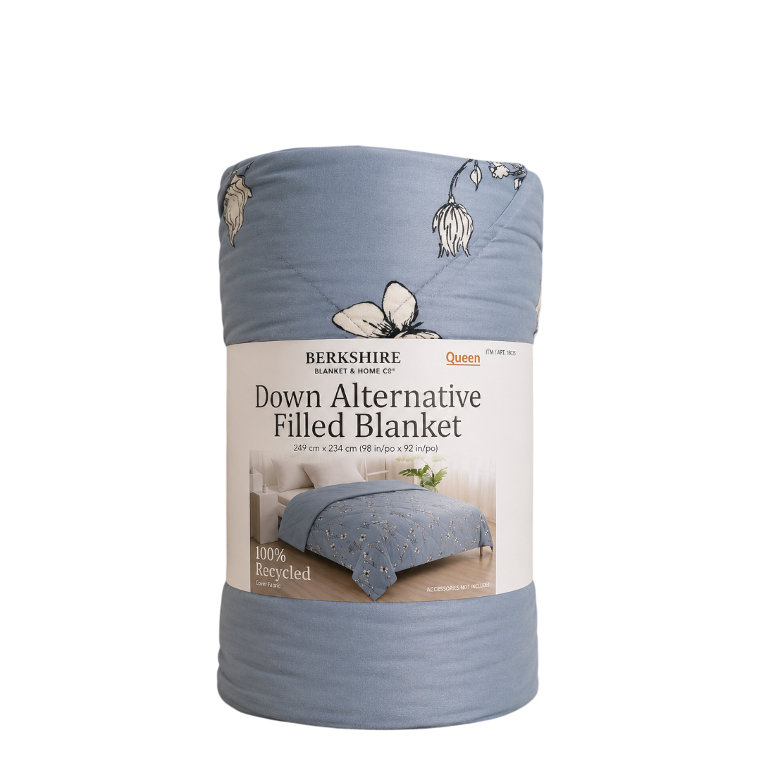 Berkshire down alternative filled blanket Queen
