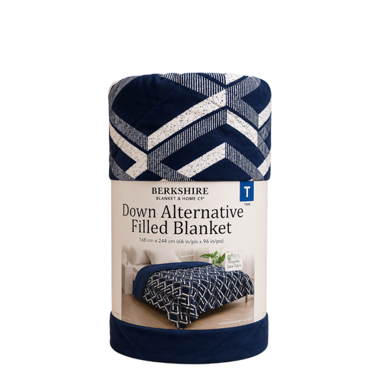 Bekshire down alternative filled blanket - Twin