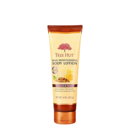 Tree Hut Shea Moisturizing Body Lotion - Almond & Honey, 255 g