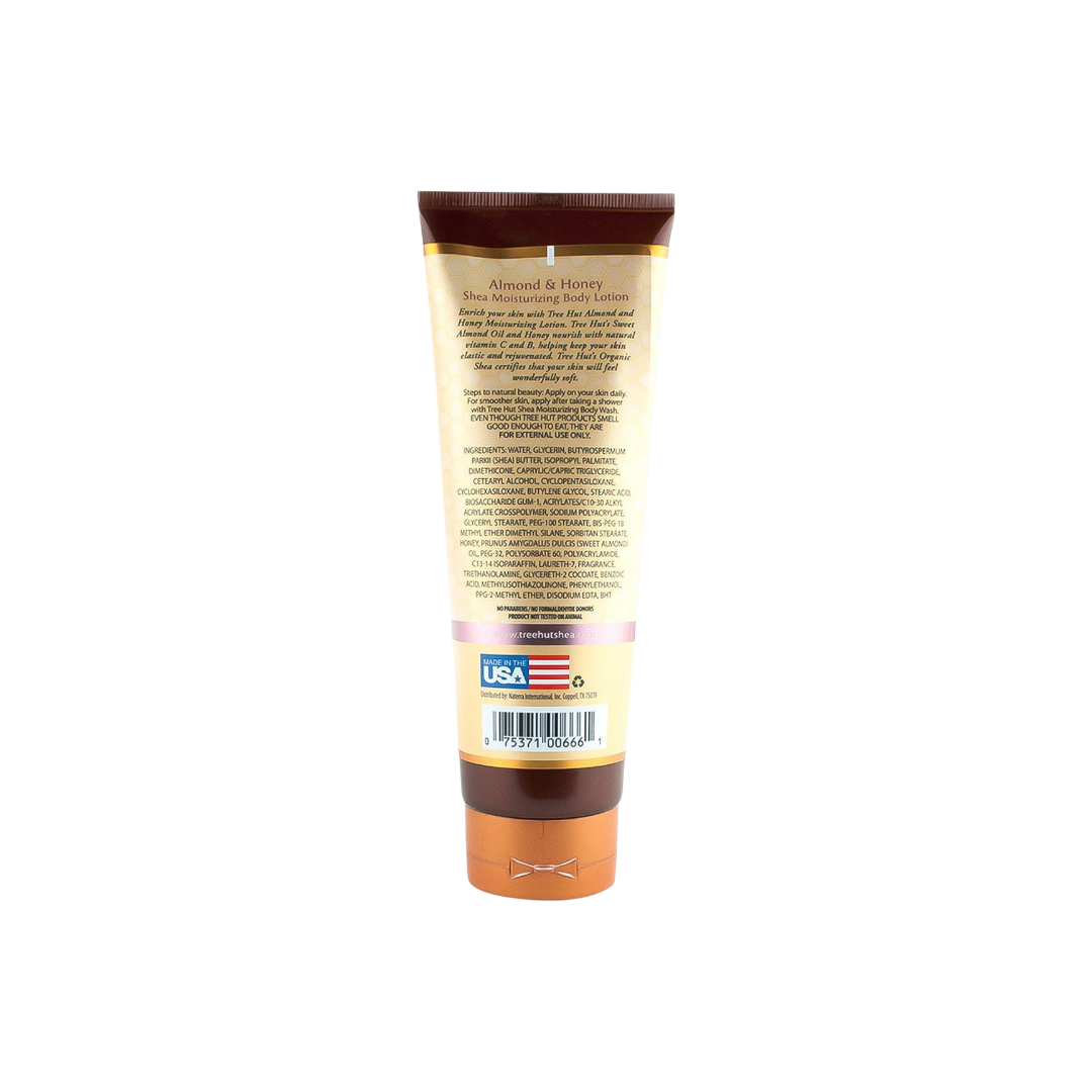 Tree Hut Shea Moisturizing Body Lotion - Almond & Honey, 255 g