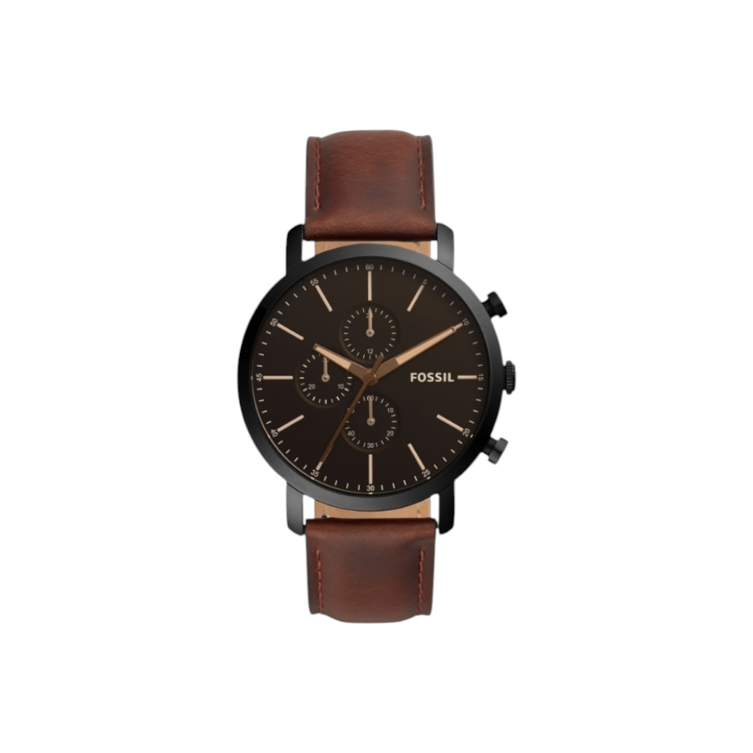 Sullivan Multifunction Brown Leather Watch - Men