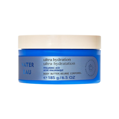 Bath & Body Butter - Water Ultra Hydration With Hyaluronic Acid Body Butter, 185 g