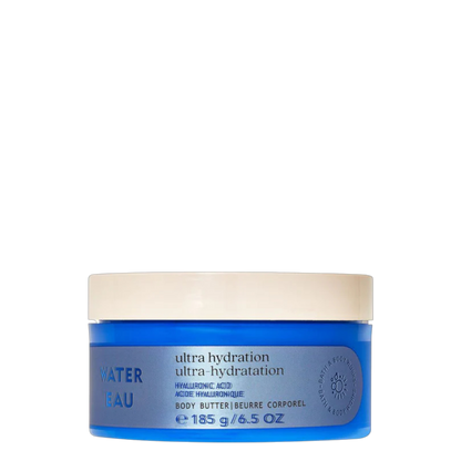 Bath & Body Butter - Water Ultra Hydration With Hyaluronic Acid Body Butter, 185 g